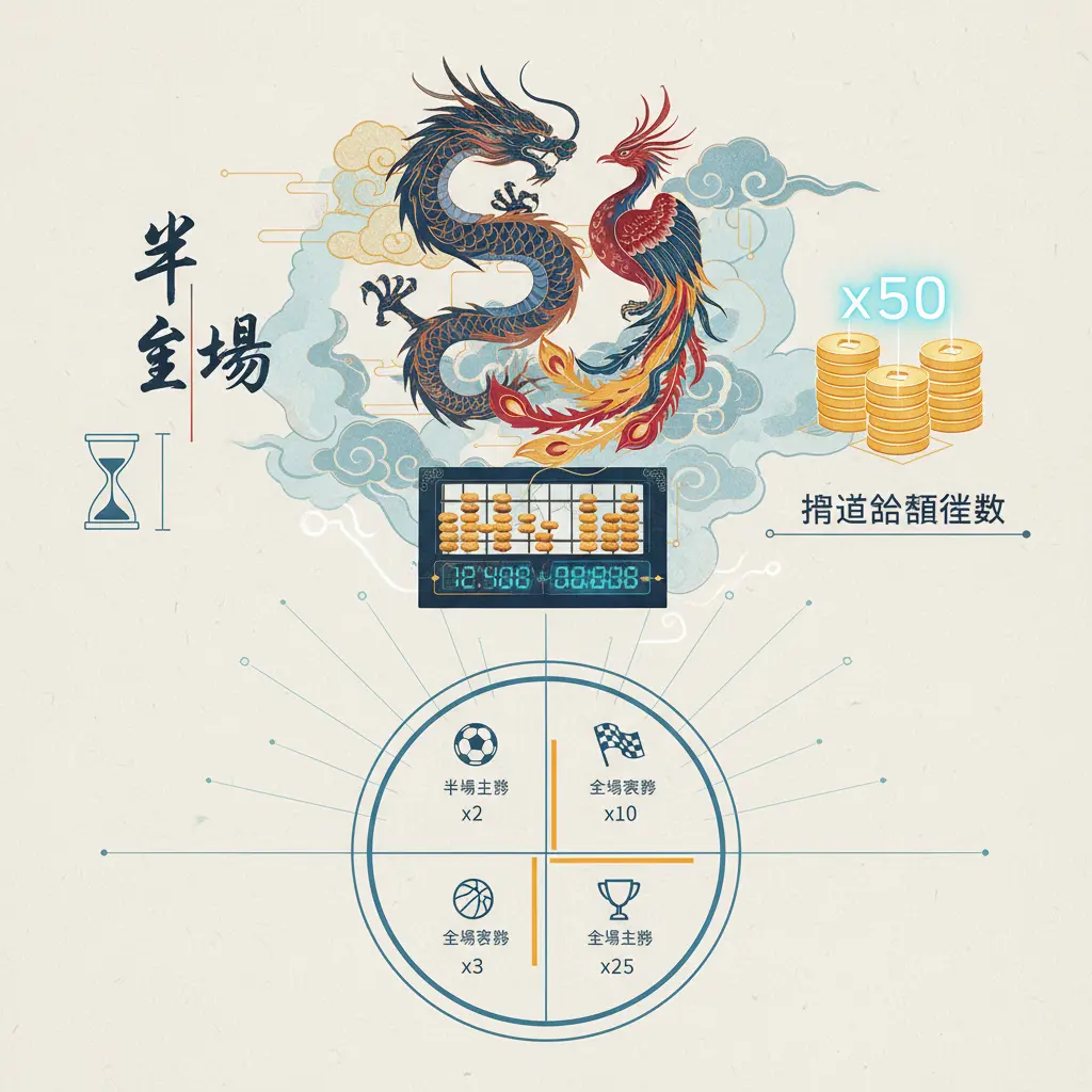 投注金額倍數 - 半全場