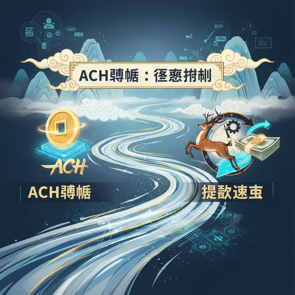 提款速度 - ACH轉帳