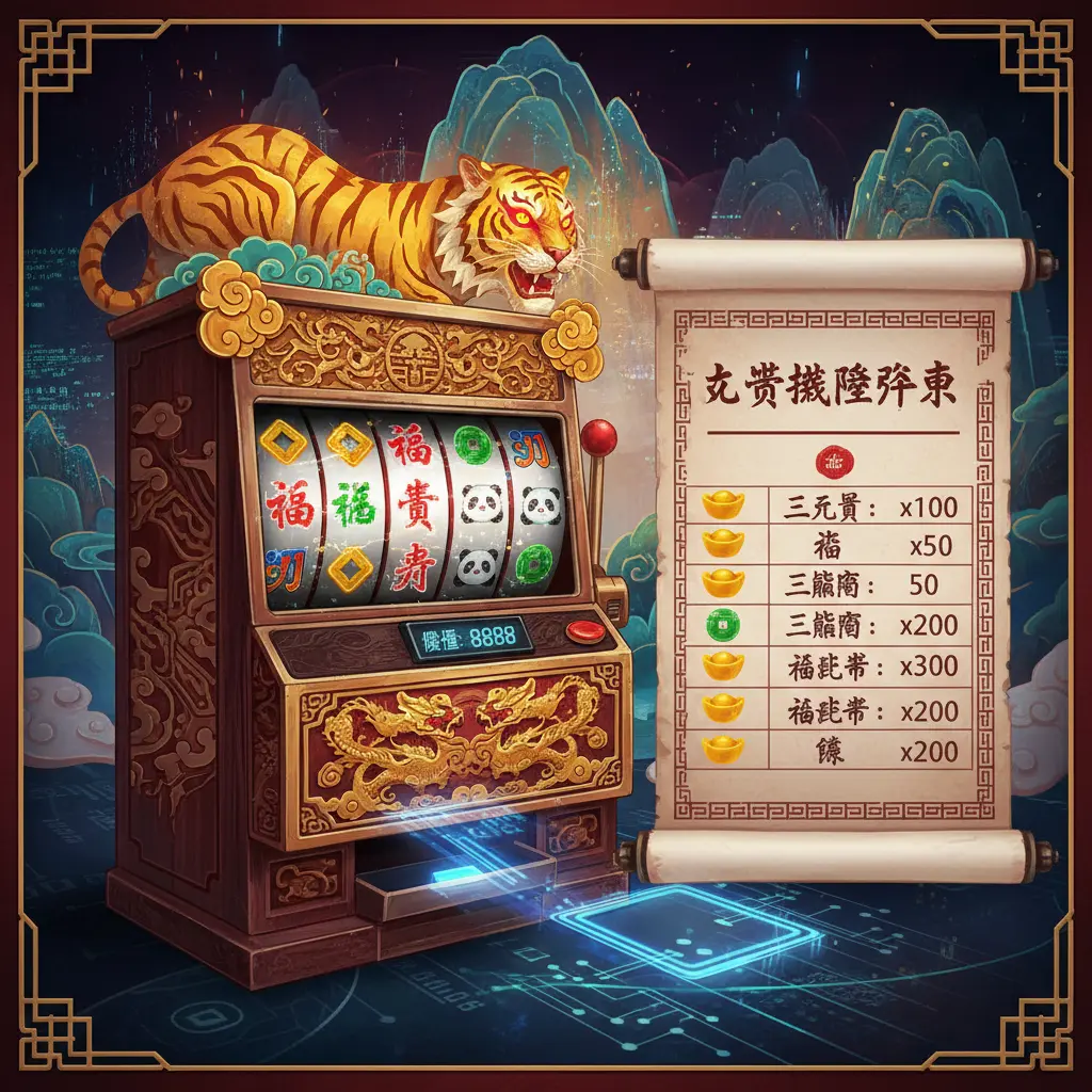 老虎機賠率表 - 老虎機