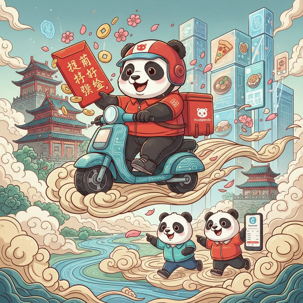 推薦好友獎金 - foodpanda