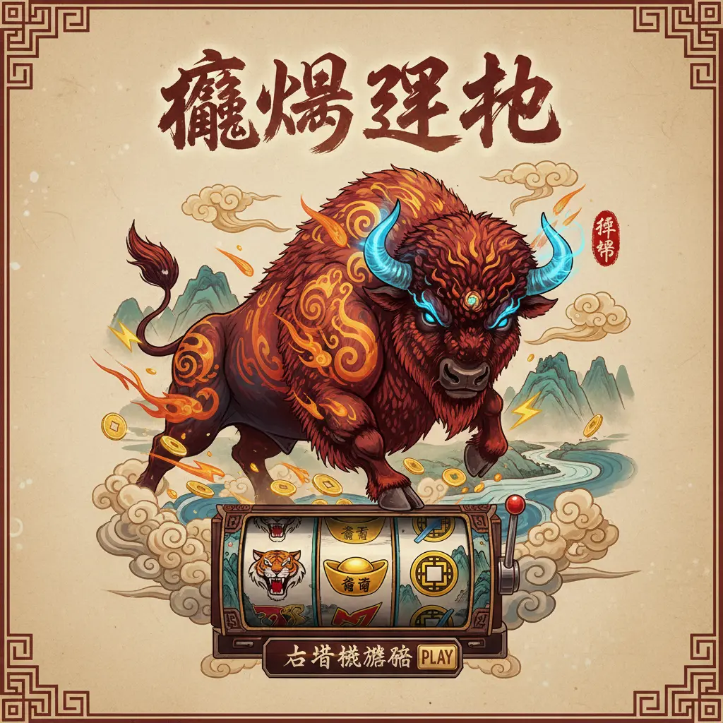 老虎機遊戲 - 瘋狂野牛