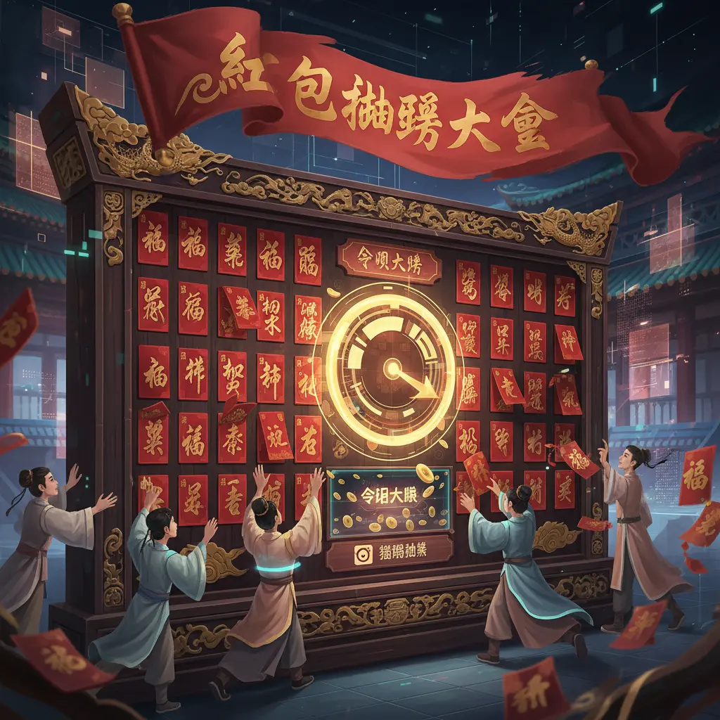 紅包抽獎 - 抽獎牆